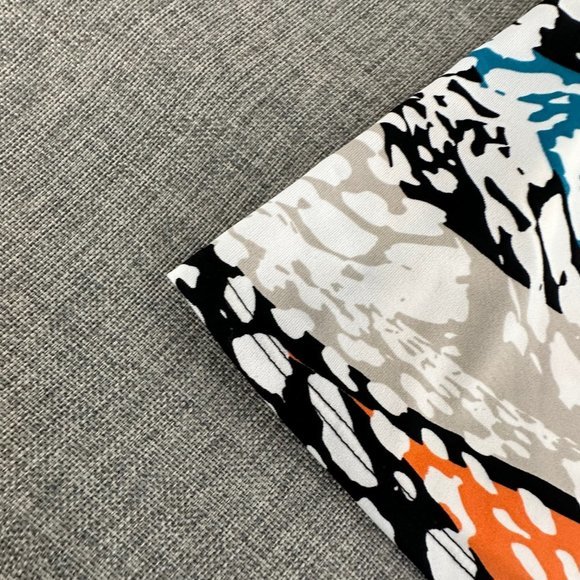 BCBGMAXAZRIA Dress Medium Zotia Printed Summer Casual Party Mini Dress MSRP $138 - Picture 8 of 15